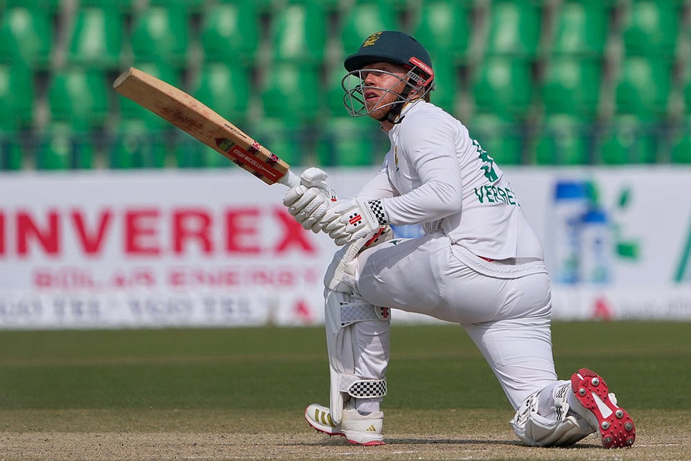 South Africa tour of Pakistan 1st test day 4 photos from Lahore_Kyle Verreynne