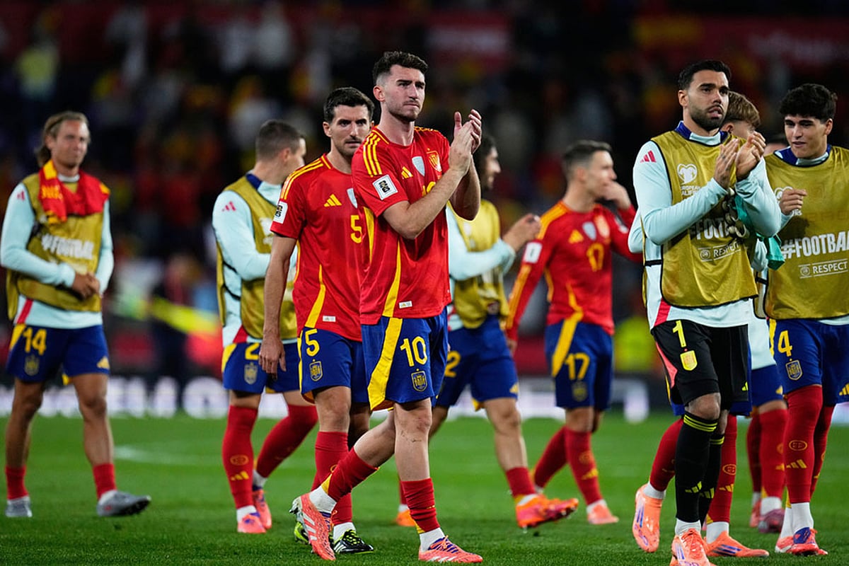 World Cup Qualifier Soccer Match: Bulgaria vs Spain