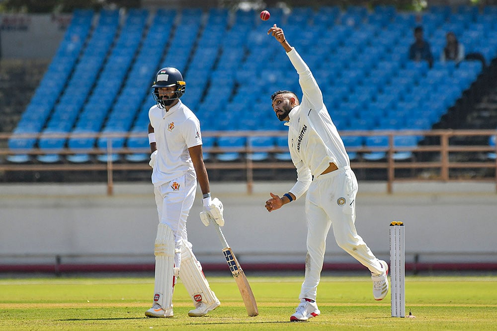 Ranji Trophy Cricket 2025-26 Saurashtra Vs Karnataka match highlights_Dharmendrasinh Jadeja