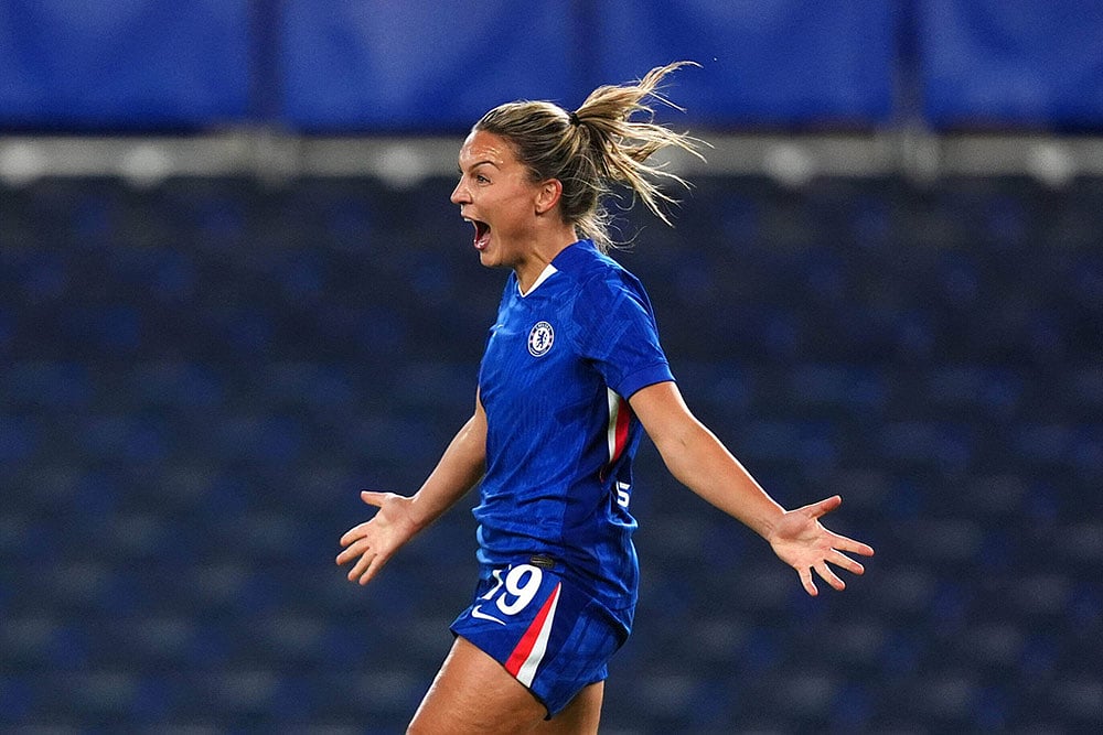 UEFA Womens Champions League soccer match Chelsea Vs Paris FC photos_Johanna Rytting Kaneryd