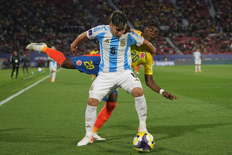 FIFA U-20 World Cup semifinal soccer match Argentina Vs Colombia photos_Juan Villalba