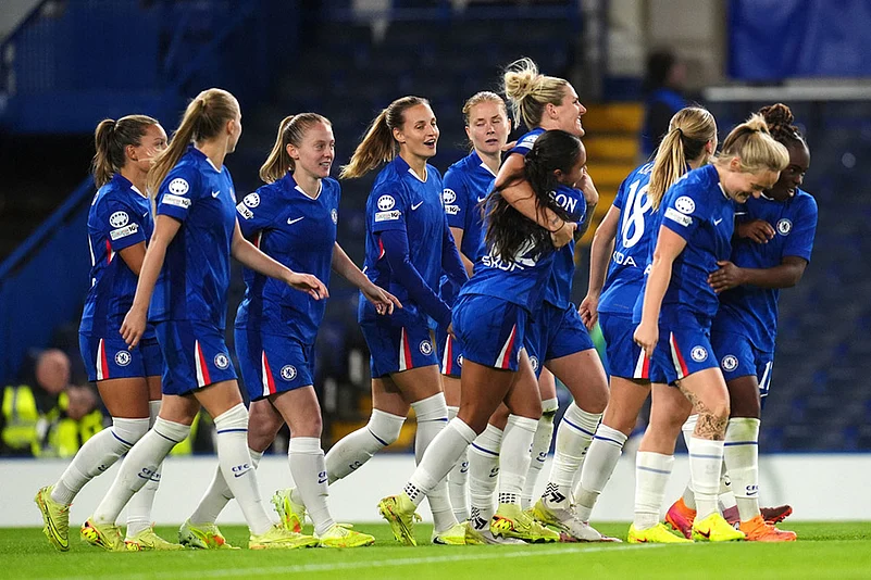 UEFA Womens Champions League soccer match Chelsea Vs Paris FC photos_Alyssa Thompson