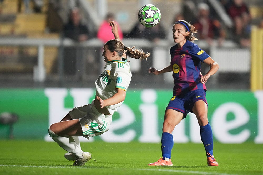 Italy Soccer Womens Champions League: Roma Vs Barcelona