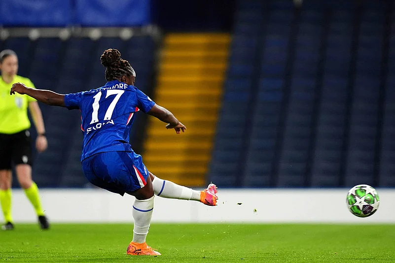 UEFA Womens Champions League soccer match Chelsea Vs Paris FC photos_Sandy Baltimore