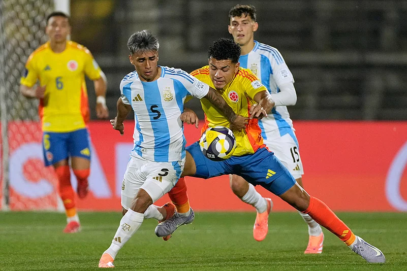 FIFA U-20 World Cup semifinal soccer match Argentina Vs Colombia photos_Milton Delgado