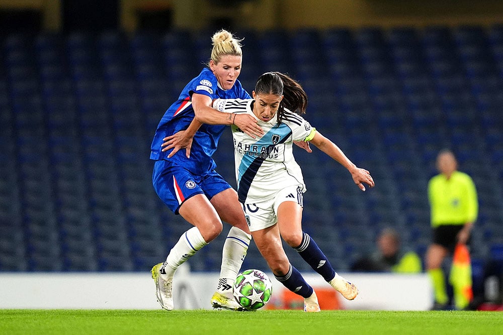 UEFA Womens Champions League soccer match Chelsea Vs Paris FC photos_Millie Bright