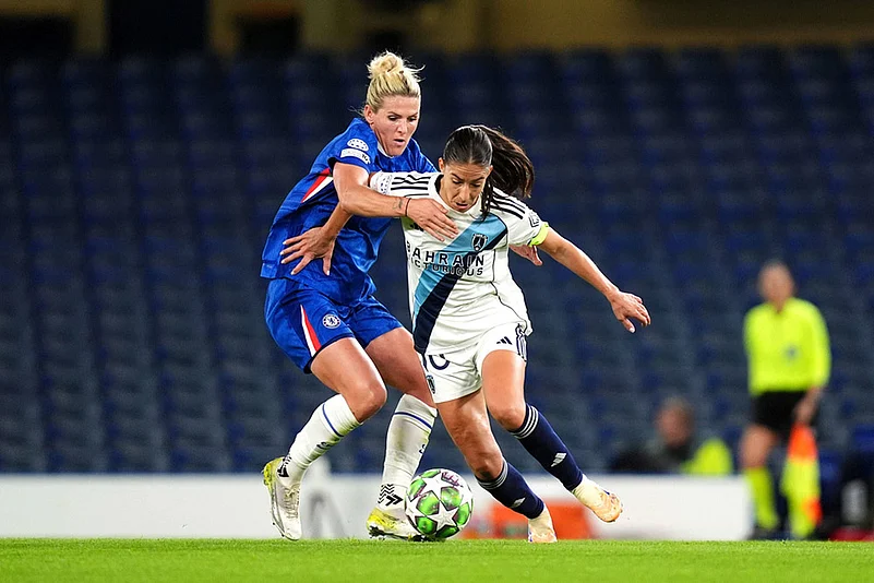 UEFA Womens Champions League soccer match Chelsea Vs Paris FC photos_Millie Bright