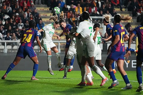 Italy Soccer Women's Champions League: Roma Vs Barcelona