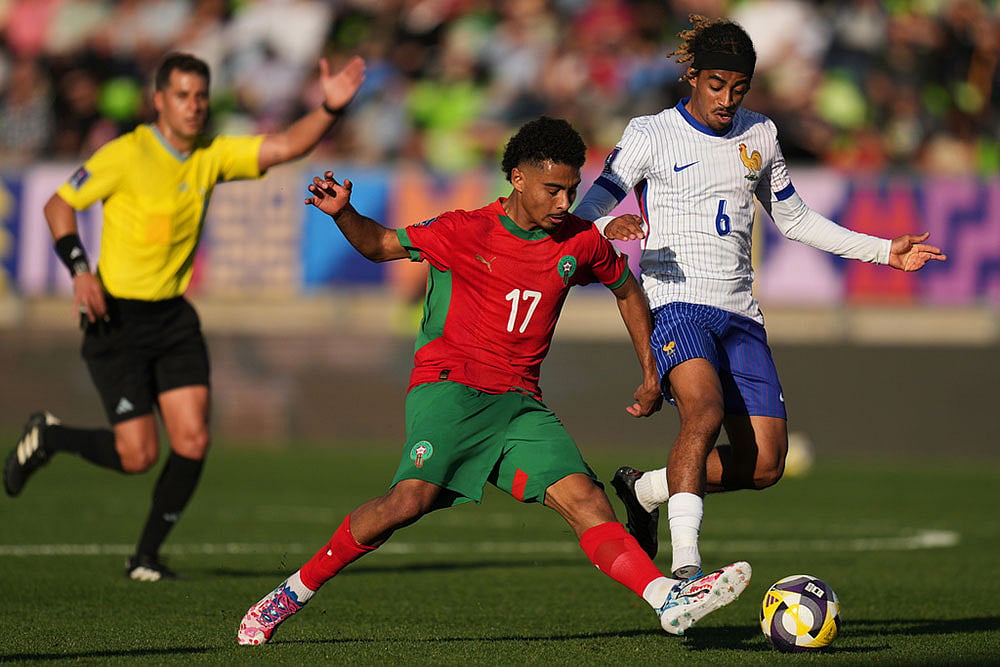 FIFA U-20 World Cup Semifinal Soccer Match: Morocco vs France