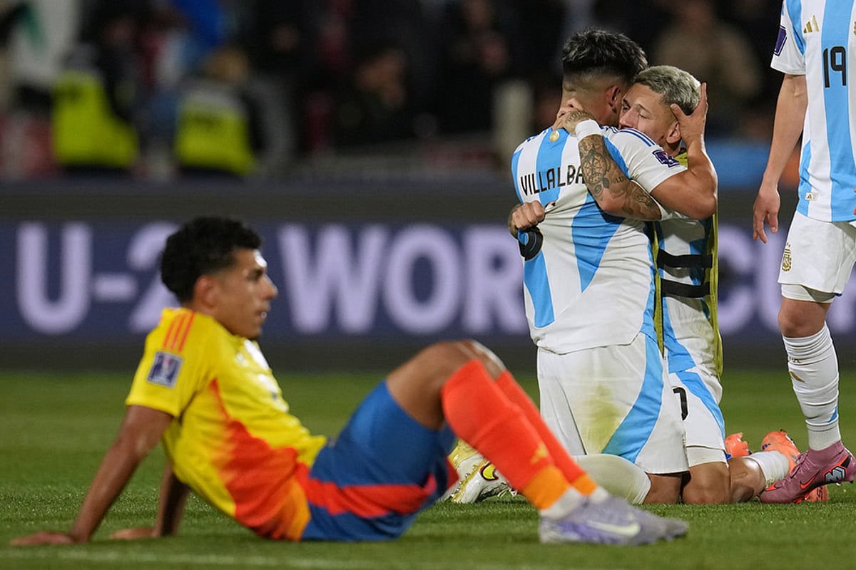 FIFA U-20 World Cup semifinal soccer match Argentina Vs Colombia photos_Juan Villalba