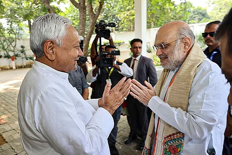 Bihar Polls: Amit Shah in Patna