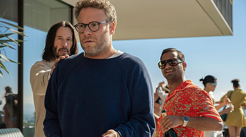 A still from Good Fortune (2025)