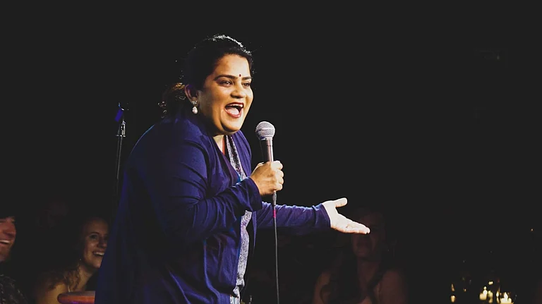 Zarna Garg at a live show - IMDB