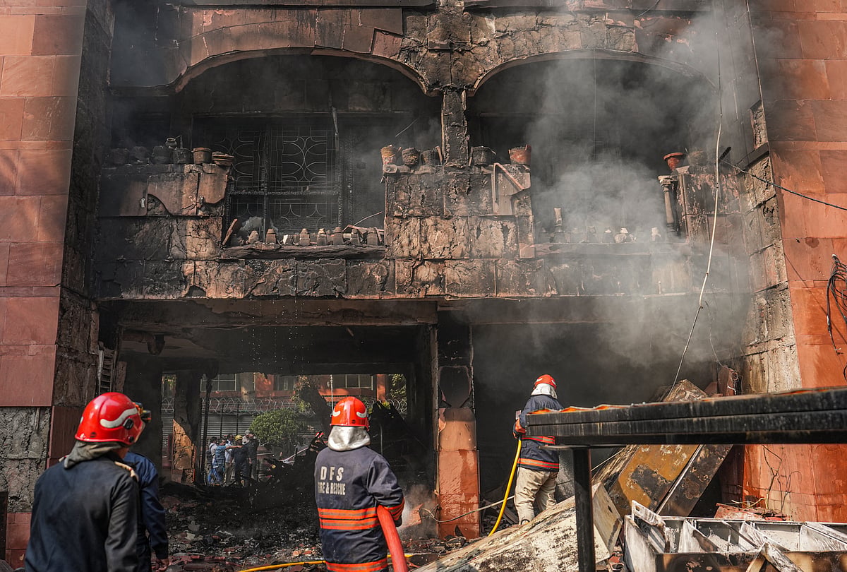 | PTI\Salman Ali : The exact cause of fire is yet to be determined. 