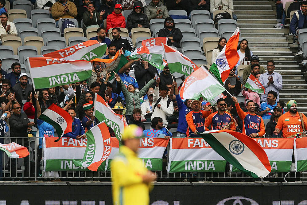 Indias tour of Australia IND Vs AUS 1st ODI Cricket photos from perth_Indian fans 