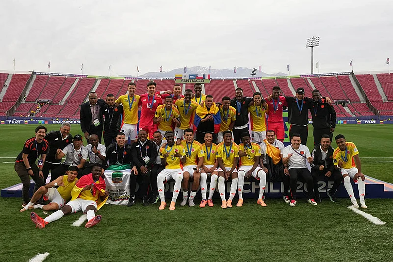 FIFA U-20 World Cup Chile 2025 Colombia Vs France football match photos_1