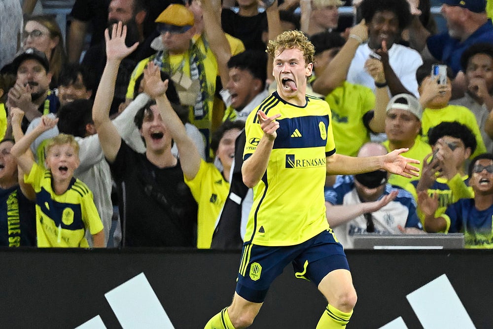 Major League Soccer 2025 Nashville sc vs Inter Miami match photos: Jacob Shaffelburg