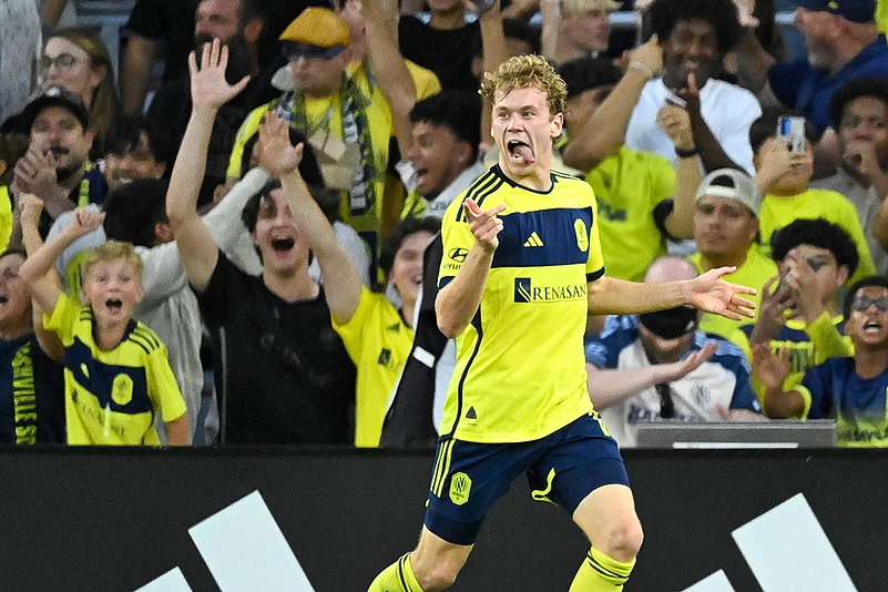 Major League Soccer 2025 Nashville sc vs Inter Miami match photos: Jacob Shaffelburg