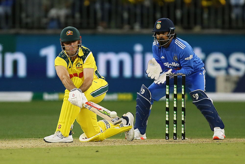 Indias tour of Australia IND Vs AUS 1st ODI Cricket photos from perth_Mitch Marsh