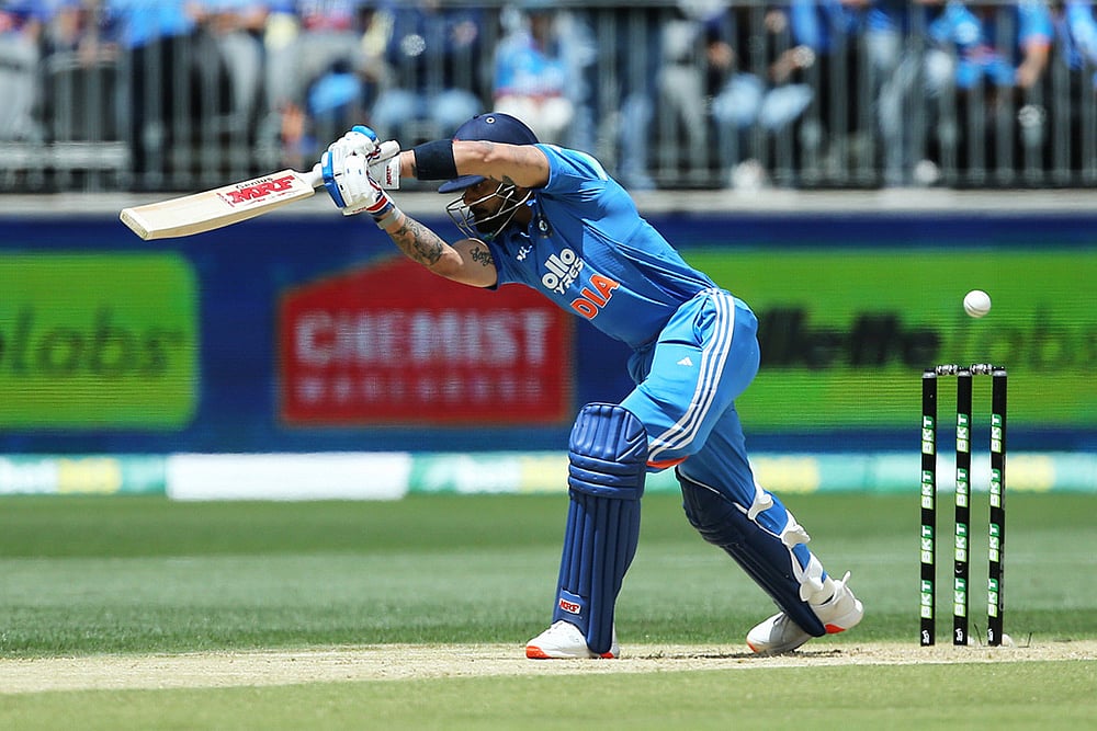 Indias tour of Australia IND Vs AUS 1st ODI Cricket photos from perth_ Virat Kohli
