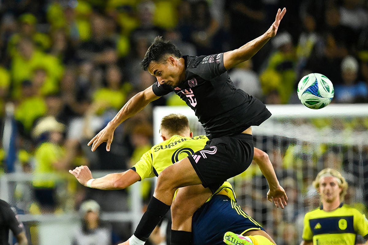 Major League Soccer 2025 Nashville sc vs Inter Miami match photos: Gonzalo Luján