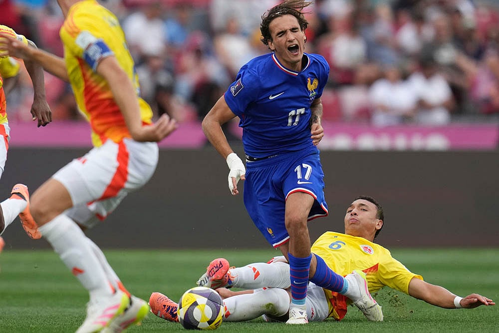 FIFA U-20 World Cup Chile 2025 Colombia Vs France football match photos_Andrea Le Borgne 
