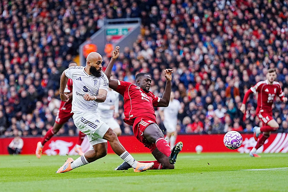 English Premier League Soccer Match: Liverpool vs Manchester United