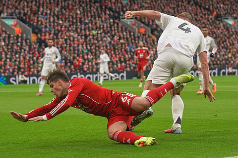 English Premier League Soccer Match: Liverpool vs Manchester United