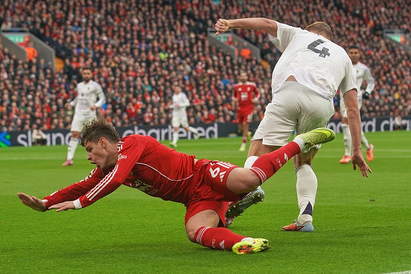 English Premier League Soccer Match: Manchester United vs Liverpool