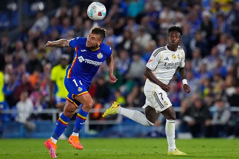 La Liga soccer match: Real Madrid vs Getafe