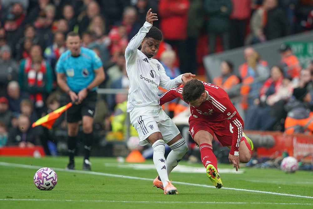Britain Soccer Premier League: Liverpool vs Manchester United