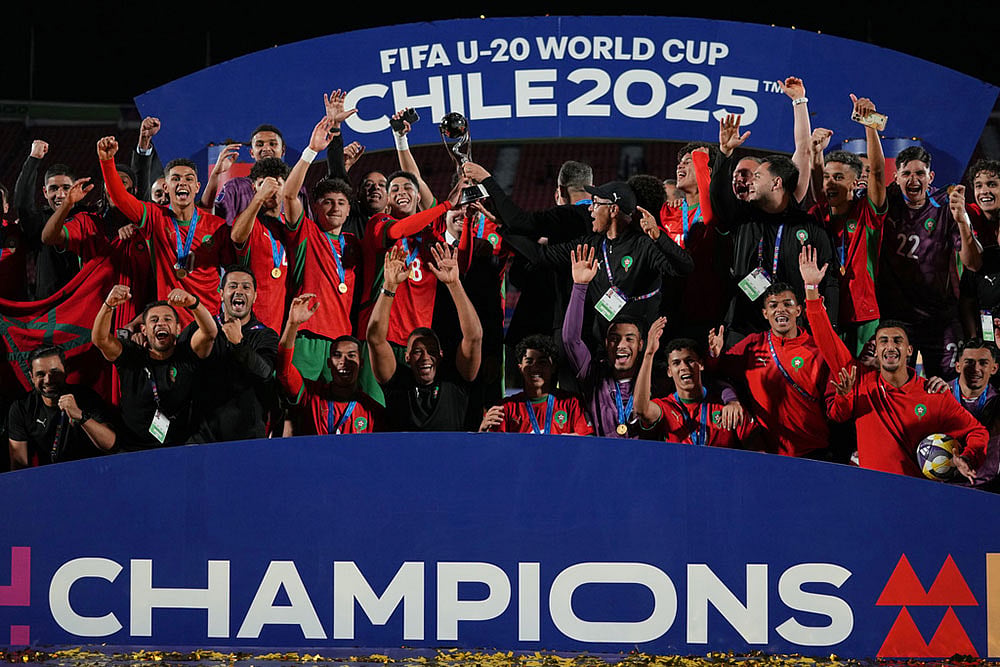 | Photo: AP/Andre Penner : FIFA Under-20 World Cup Final: Argentina vs Morocco