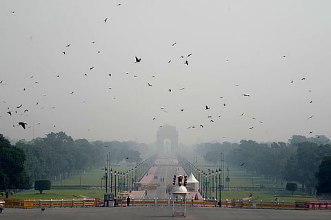 Weather: Smog in Delhi