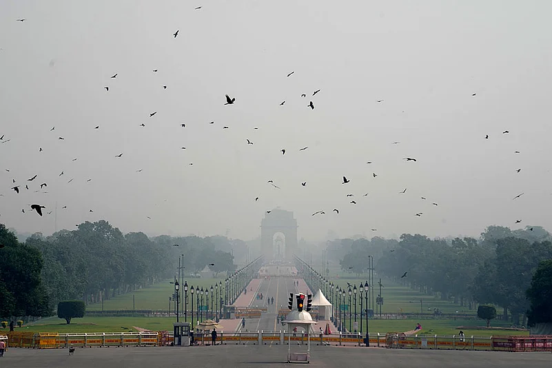 Smog in Delhi