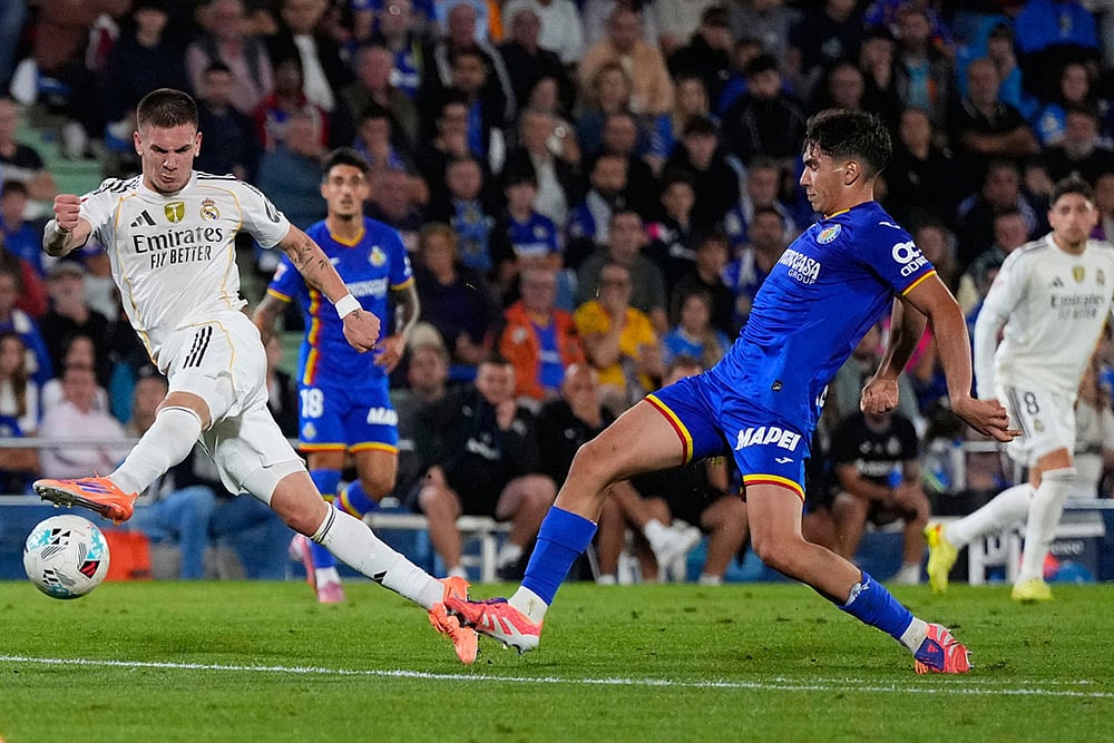 Spain Soccer La Liga: Getafe vs Real Madrid