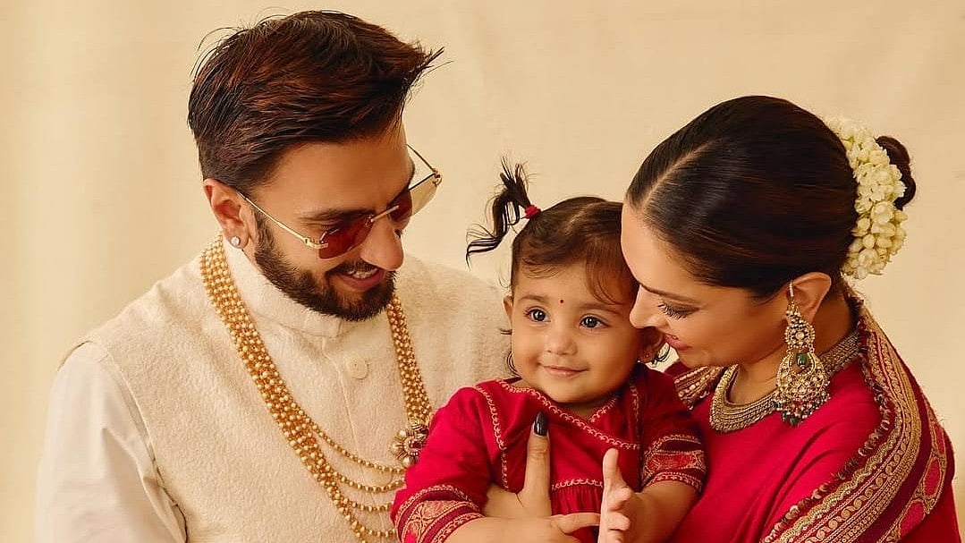 Instagram/Deepika Padukone : Deepika Padukone and Ranveer Singh reveal the face of their daughter Dua