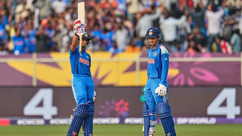 | Photo: AP/Aijaz Rahi : ICC Women’s Cricket World Cup 2025: India have lost three games so far in this tournament.