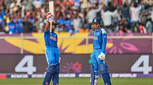 | Photo: AP/Aijaz Rahi : ICC Women’s Cricket World Cup 2025: India have lost three games so far in this tournament.
