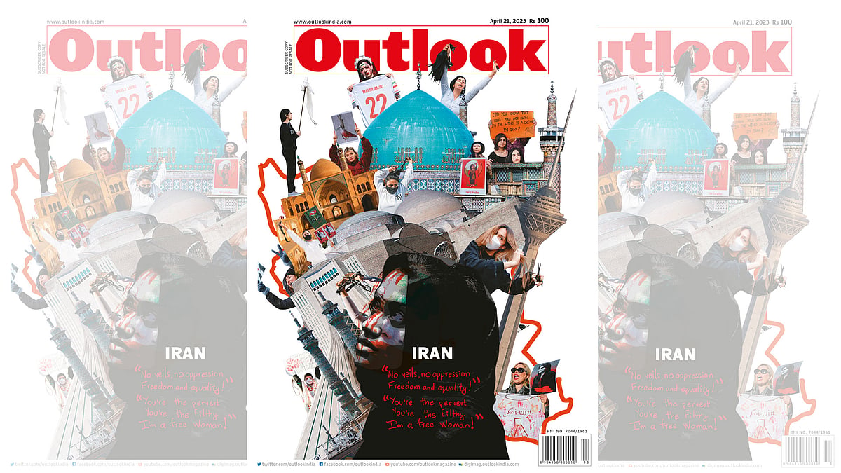 File photo : Outlook's  April 21, 2023 issue titled Iran