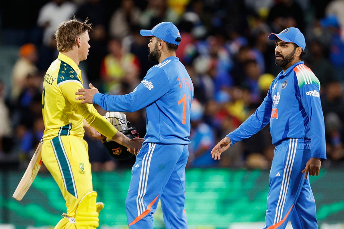 India's Tour Of Australia ODI cricket IND vs AUS 2nd Match photos: Rohit Sharma, Cooper Connolly