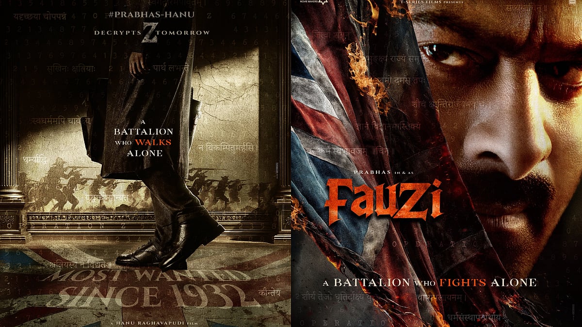 X : Prabhas' new film with  Hanu Raghavapudi is titled Fauzi