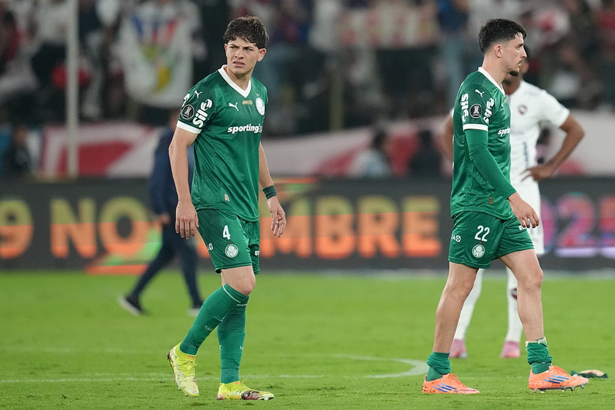 Ecuador Brazil Soccer Copa Libertadores Semi-Final LDU Quito Vs Palmeiras Leg 1_Agustin Giay