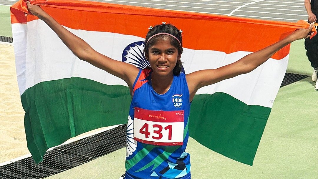 X/afiindia : Edwina Jason clocks 55.43s to win the Silver Medal in the 400m.