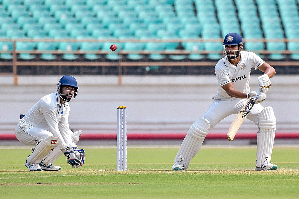 Ranji Trophy 2025-26 Saurashtra vs Madhya Pradesh Ranji Cricket Day 1_Chirag Jani 