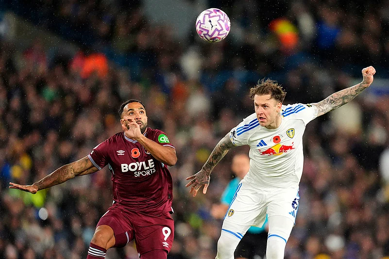 Britain soccer Premier League 2025-26 Leeds United Vs West Ham football match_Callum Wilson