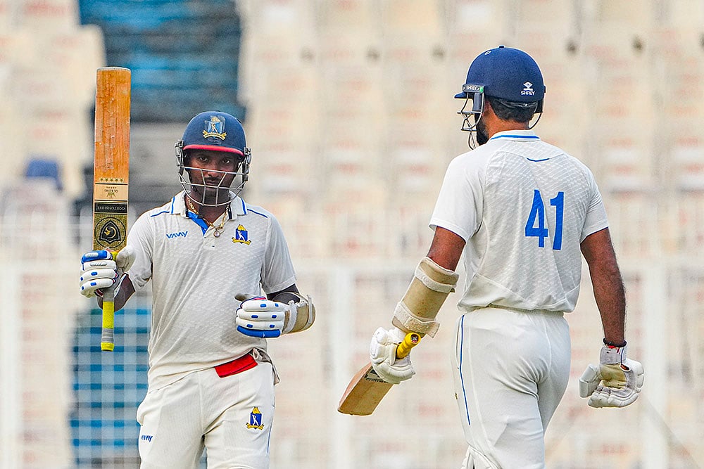Ranji Trophy 2025-26 Bengal and Gujarat Ranji Cricket Day 1_Sumanta Gupta