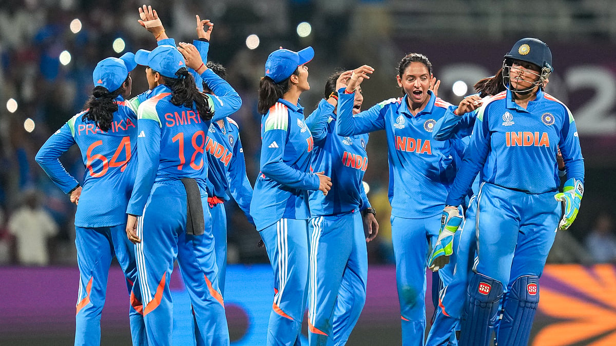 PTI : India beat New Zealand by 53 runs (DLS method) to enter the ICC Women's World Cup semi-finals.