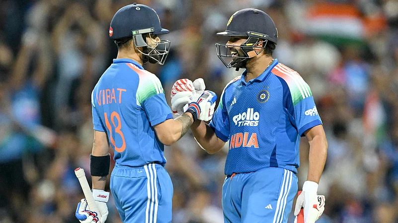 Virat Kohli Rohit Sharma Break Sachin Tendulkar Rahul Dravid Record In 392nd Match Together