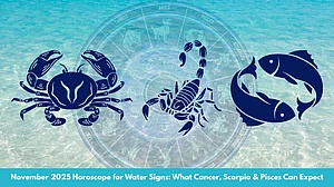 November 2025 Horoscope For Water Signs: What Cancer, Scorpio & Pisces Can Expect