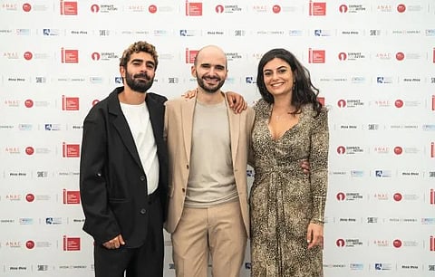 Team at Venice premiere